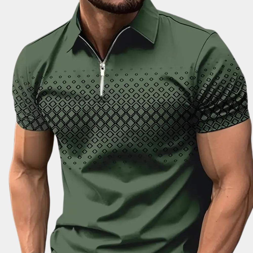 ROBURTS - Bedrucktes Poloshirt für Herren