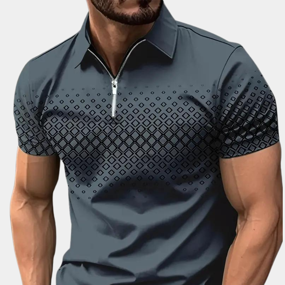 ROBURTS - Bedrucktes Poloshirt für Herren