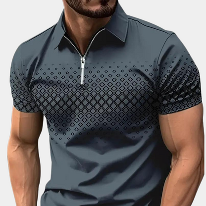 ROBURTS - Bedrucktes Poloshirt für Herren